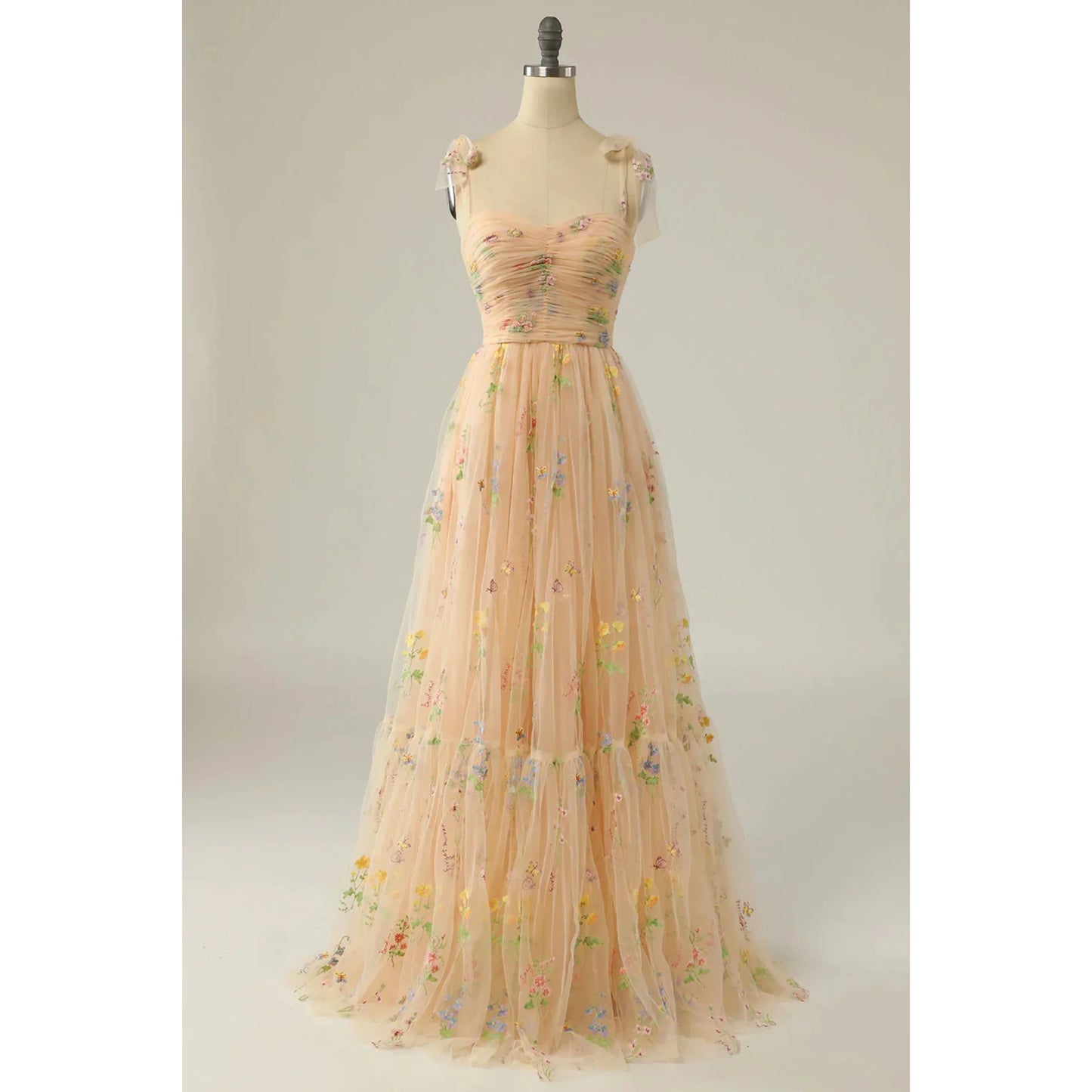 Robe de Soirée Élégante en Tulle Luxe