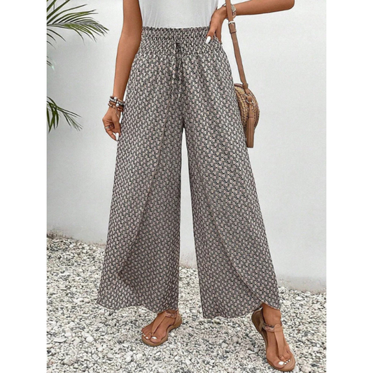 Pantalon Femme Imprimé Géométrique Moderne - PanierRoyale