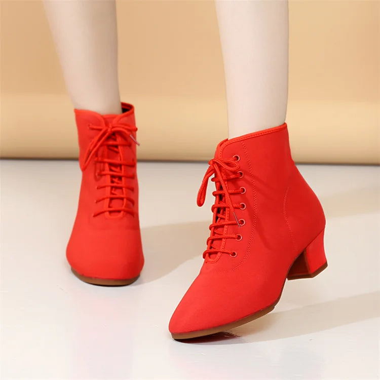 Bottines Femmes Chic et Décontractées à Lacets
