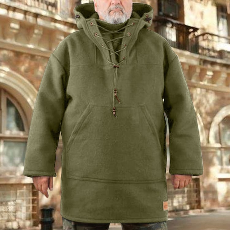 Veste Hiver Capuche Poche Réversible et Élégante