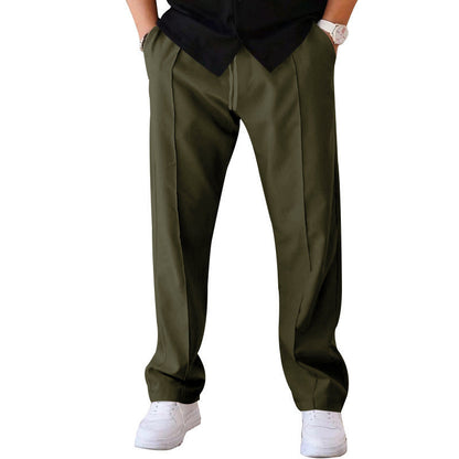 Pantalon Homme Large et Léger en Tissu Respirant