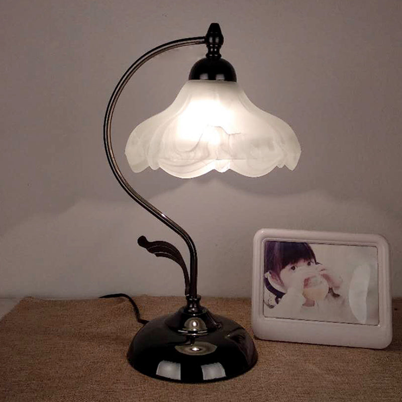 Lampe de Table Bois Vintage Élégante