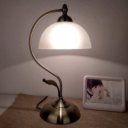 Lampe de Table Bois Vintage Élégante