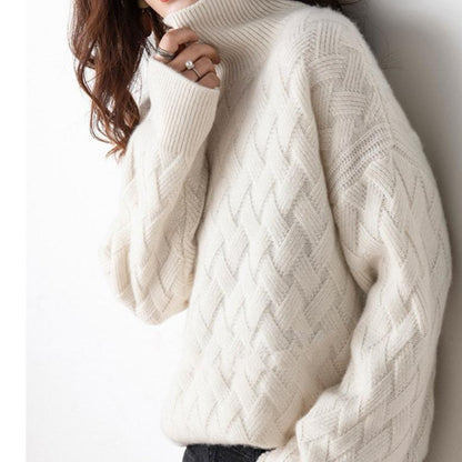 Pull à Col Roulé Femme Printemps - BerlinGlamour