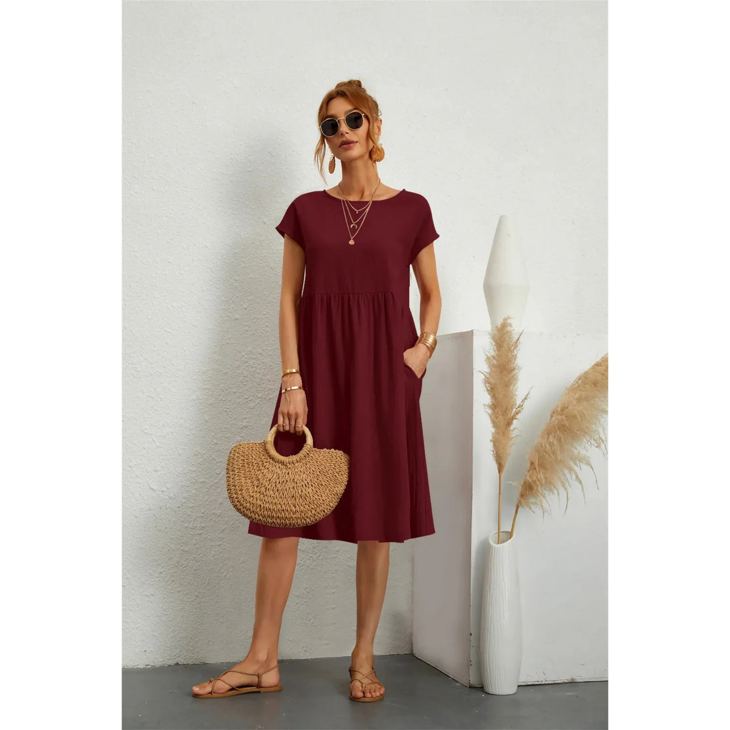 Robe Féminine Taille Parfaite