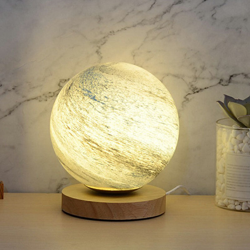 Lampe de Nuit en Bois Design Élégant
