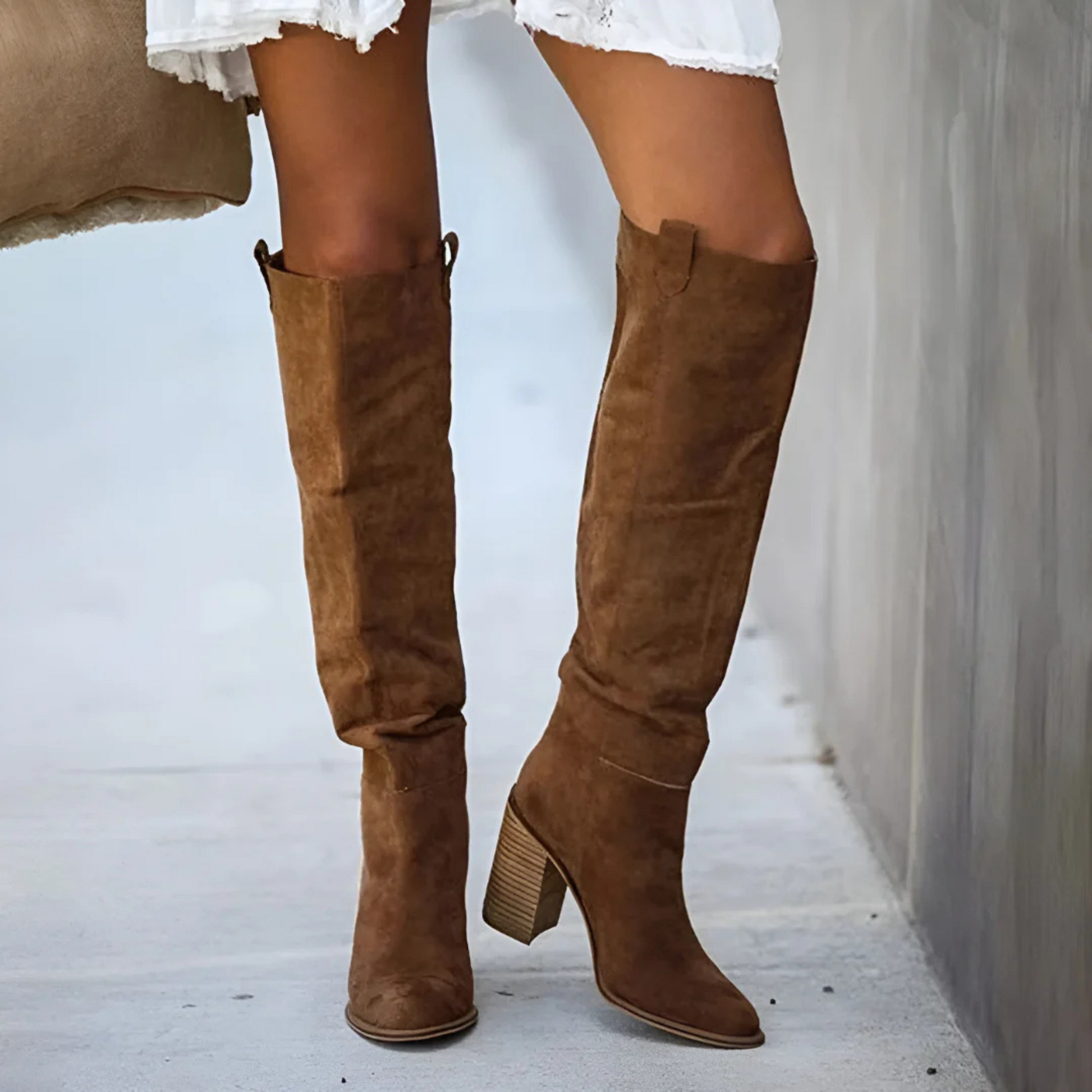 Bottes Femme Luxe Semelle Antidérapante - PanierRoyale