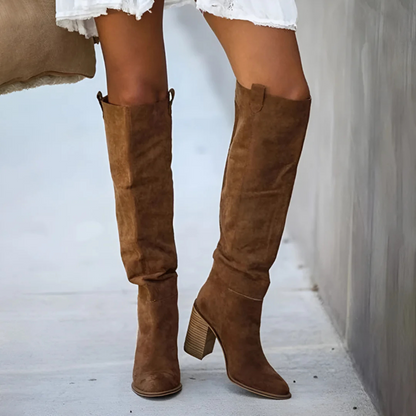 Bottes Femme Luxe Semelle Antidérapante - PanierRoyale