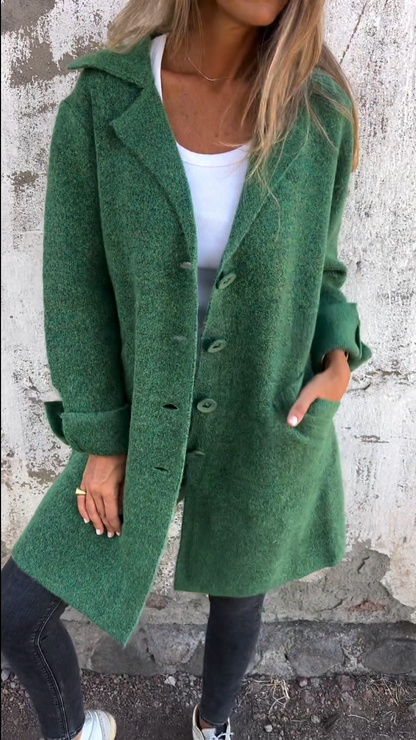 Manteau Femme Hiver Chaud et Élégant Rose Bourgogne