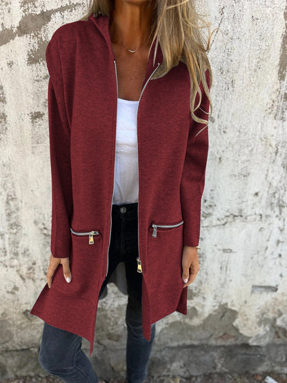 Veste femme décontractée manches longues