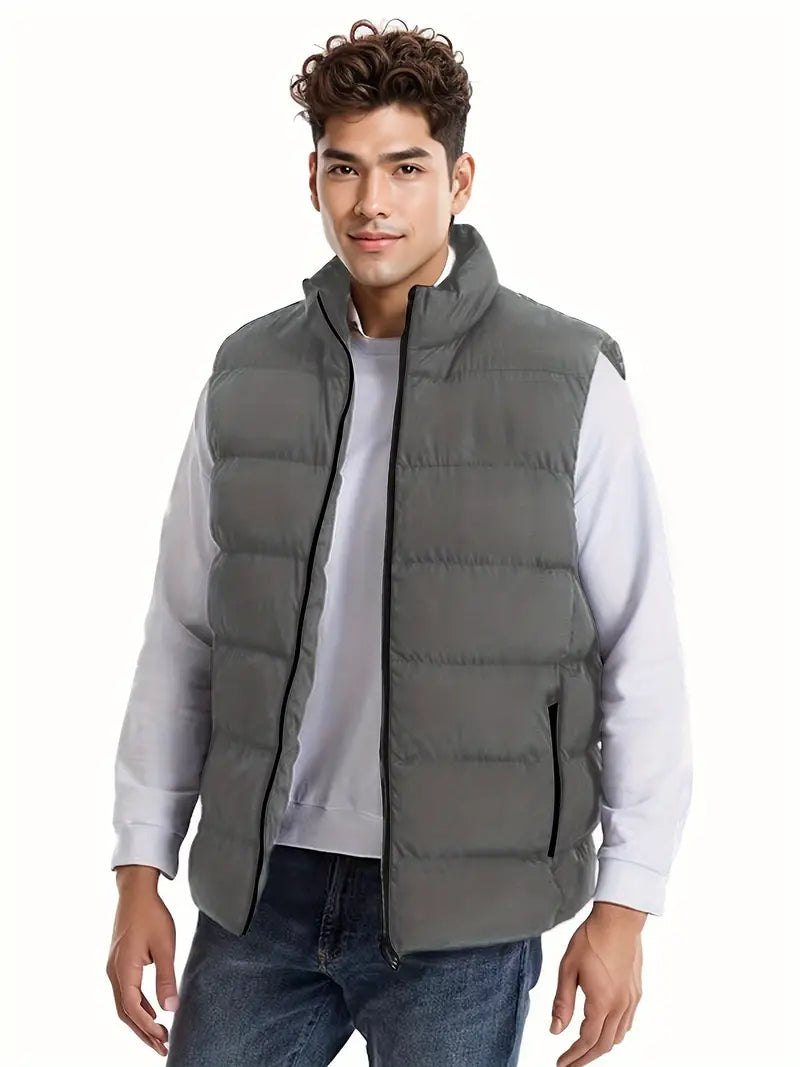 Gilet Homme Polaire Épais et Confortable