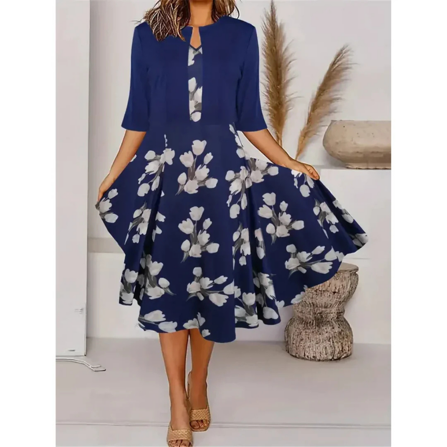 Robe Blazer Féminine Chic Floral