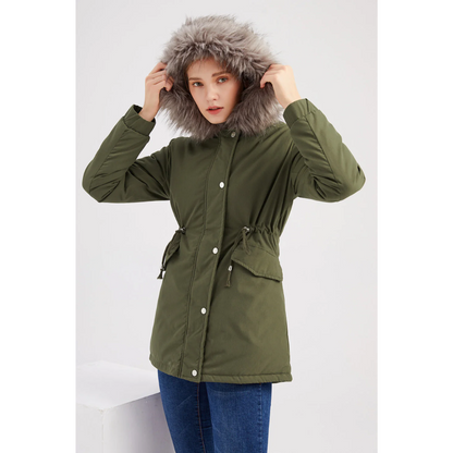 Doudoune Femme Hiver Chaude à Manches Longues - BerlinGlamour