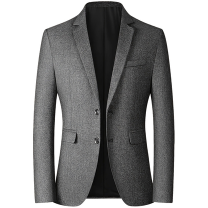 Blazer Homme Slim Manches Longues Élégant