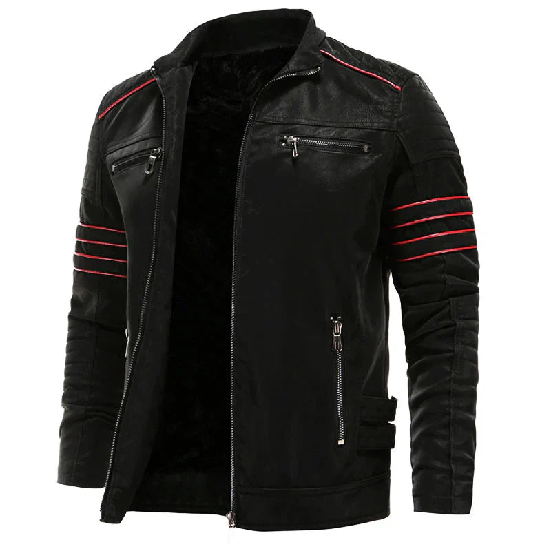 Blouson Cuir Homme Robuste et Élégant