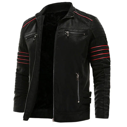 Blouson Cuir Homme Robuste et Élégant