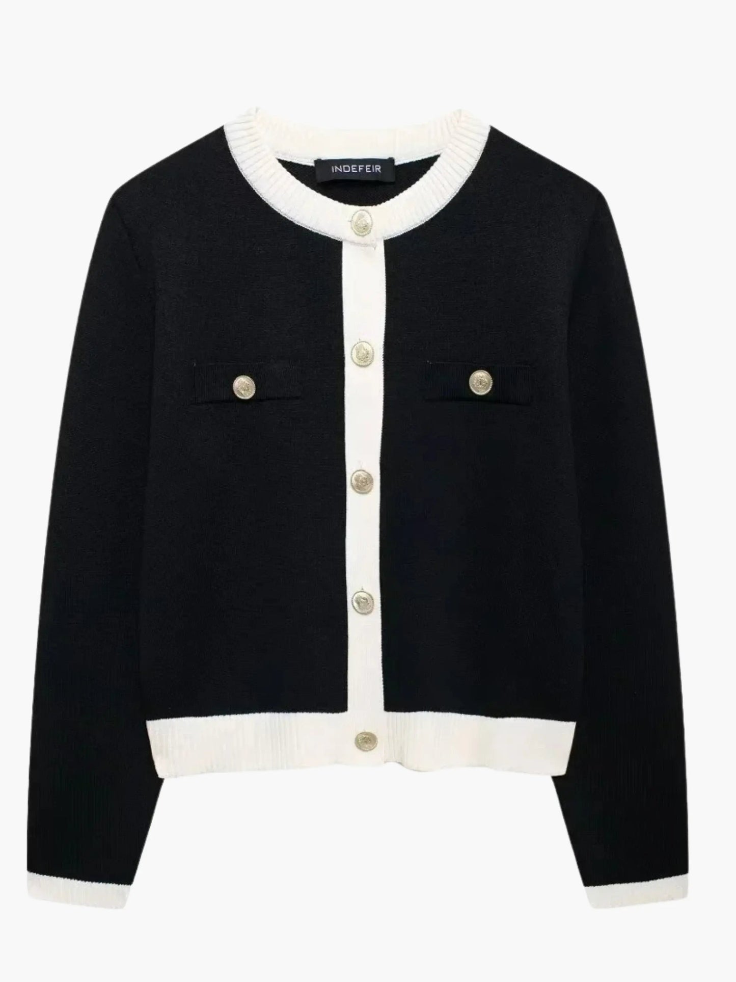 Cardigan Femme Boutons Décontracté