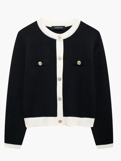 Cardigan Femme Boutons Décontracté