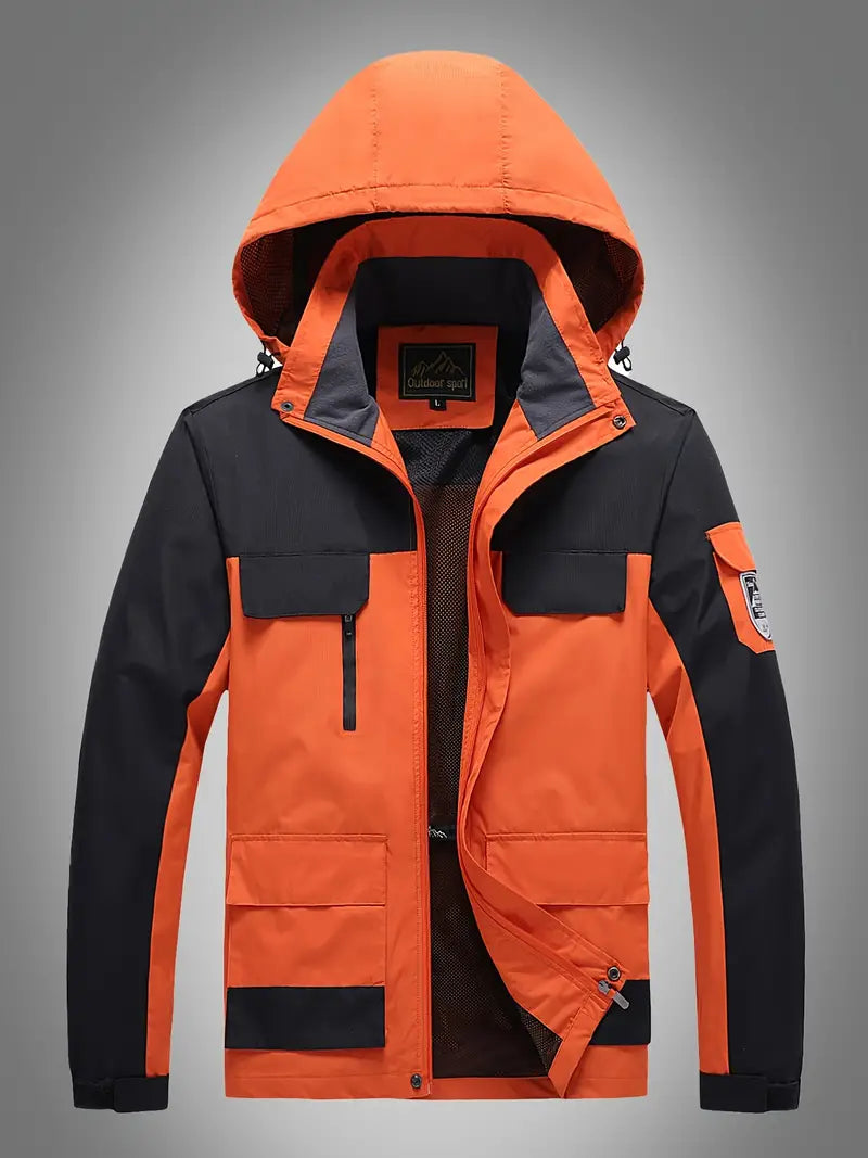 Veste imperméable femme à capuche sport chic