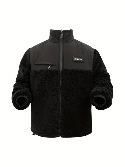 Veste Hiver Homme Chic avec Poches et Col Reversible - PanierRoyale