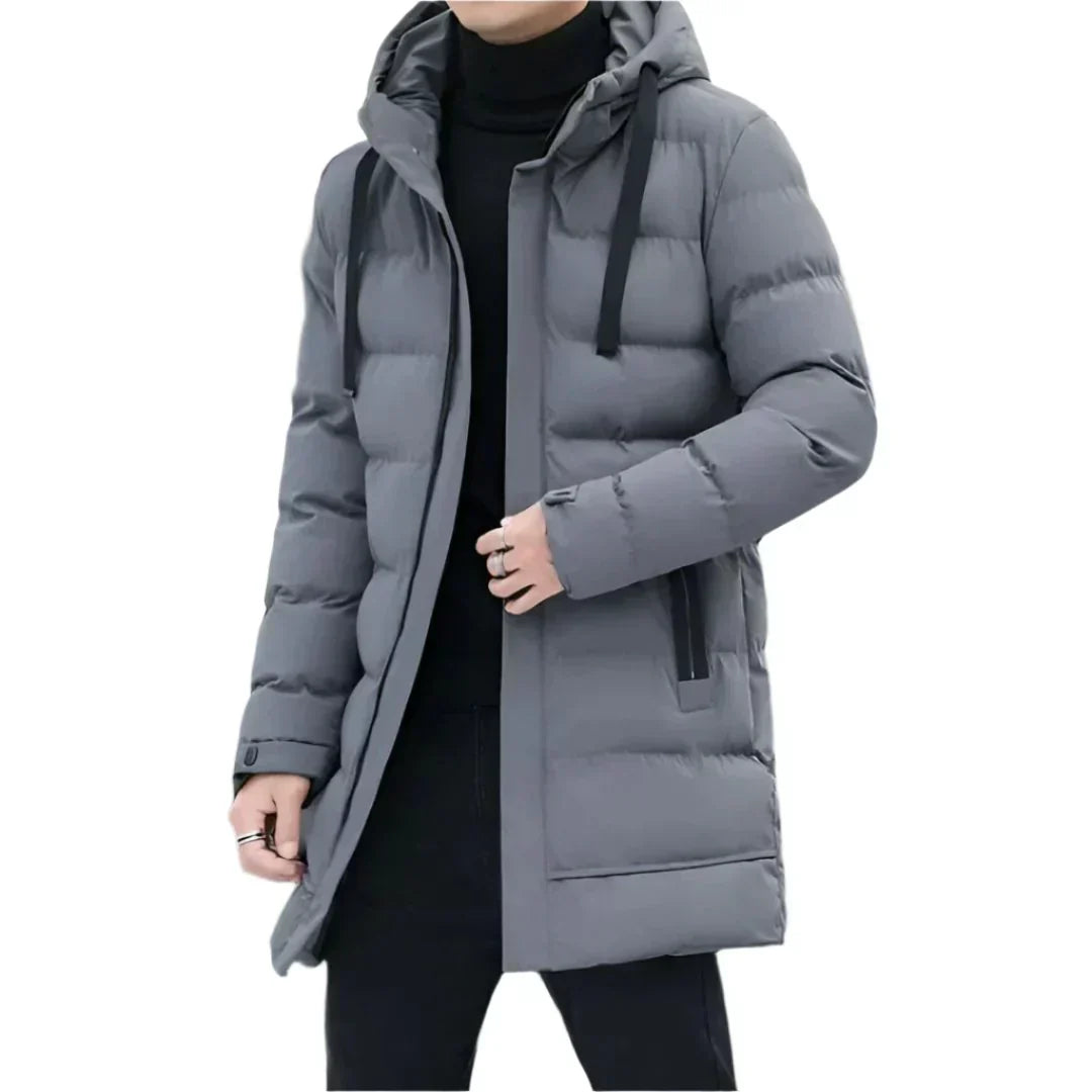 Manteau Hiver Homme Warm et Élégant avec Capuche - PanierRoyale