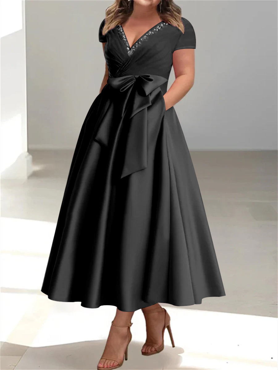 Robe de Soirée Longue Pailletée Élégante pour Femme - PanierRoyale