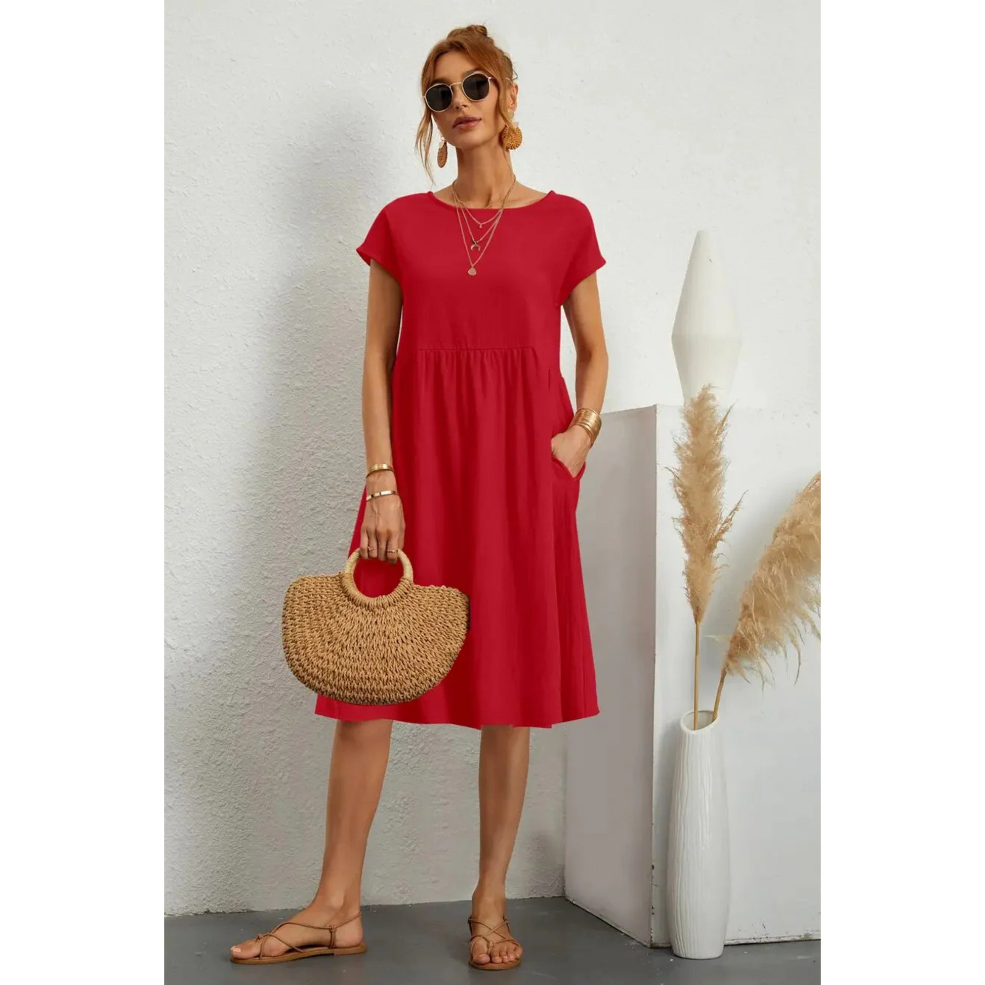 Robe Féminine Taille Parfaite - luxestyle
