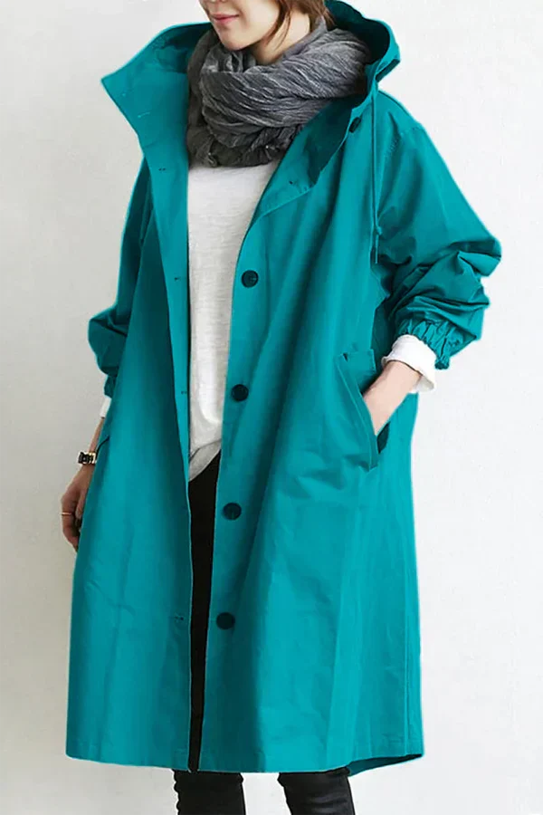 Veste Imperméable Femme Capuche pour Pluie et Vent - PanierRoyale