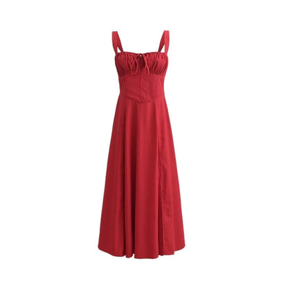 Robe Courte en Cuir Simili Féminine et Élégante