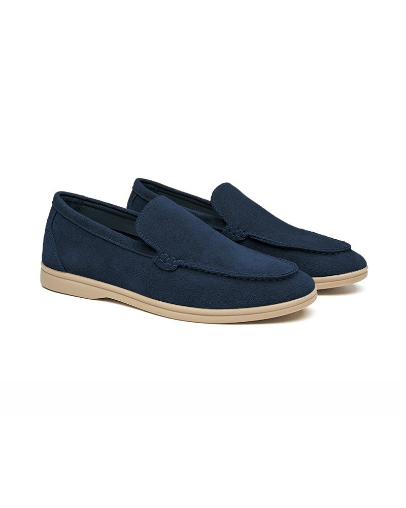 Costume Homme Été Lin Chemise Chino Loafers Cuir