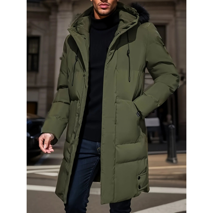 Veste Parka Homme Hiver Doublée et Imperméable