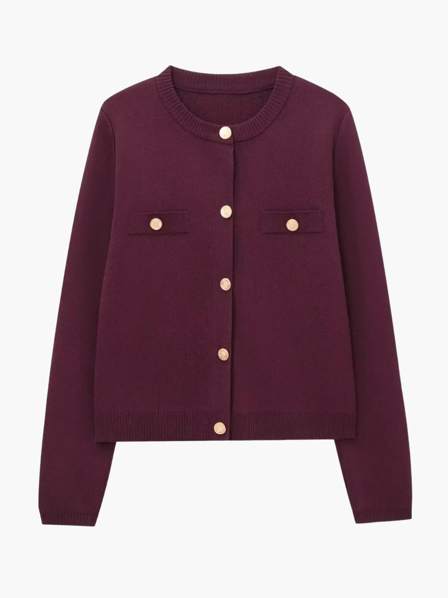 Cardigan Femme Boutons Décontracté - BerlinGlamour