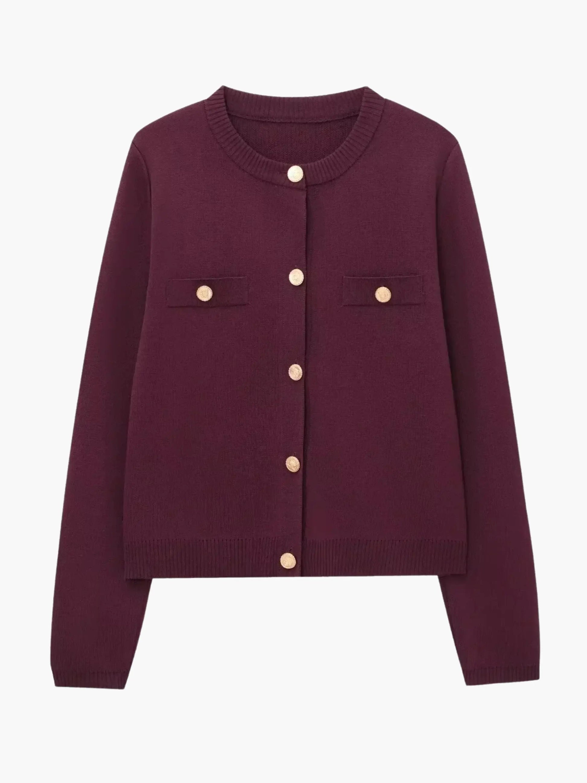Cardigan Femme Boutons Décontracté - BerlinGlamour