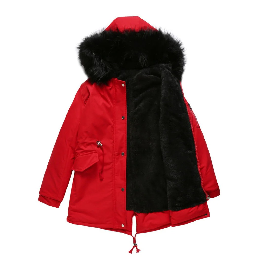 Doudoune Femme Hiver Chaude à Manches Longues
