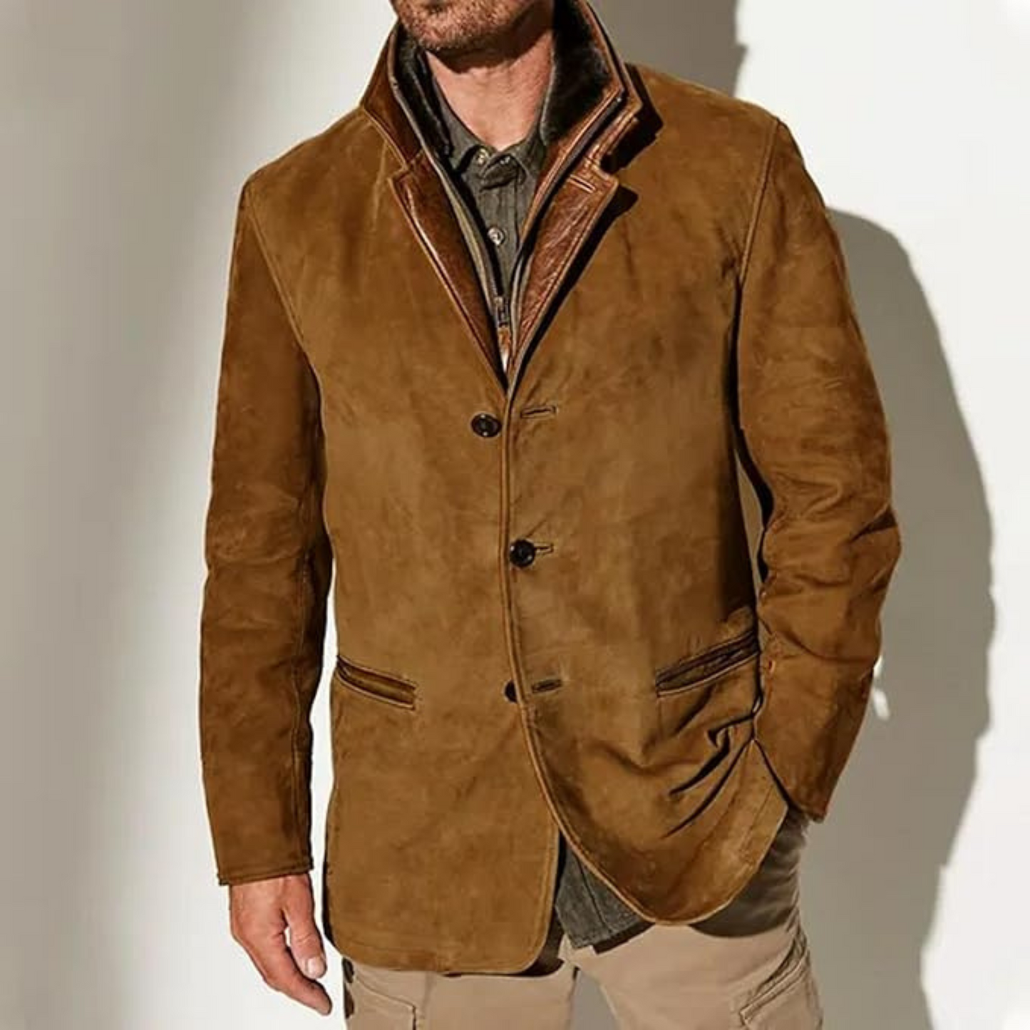 Veste Homme Hiver Chaude et Élégante