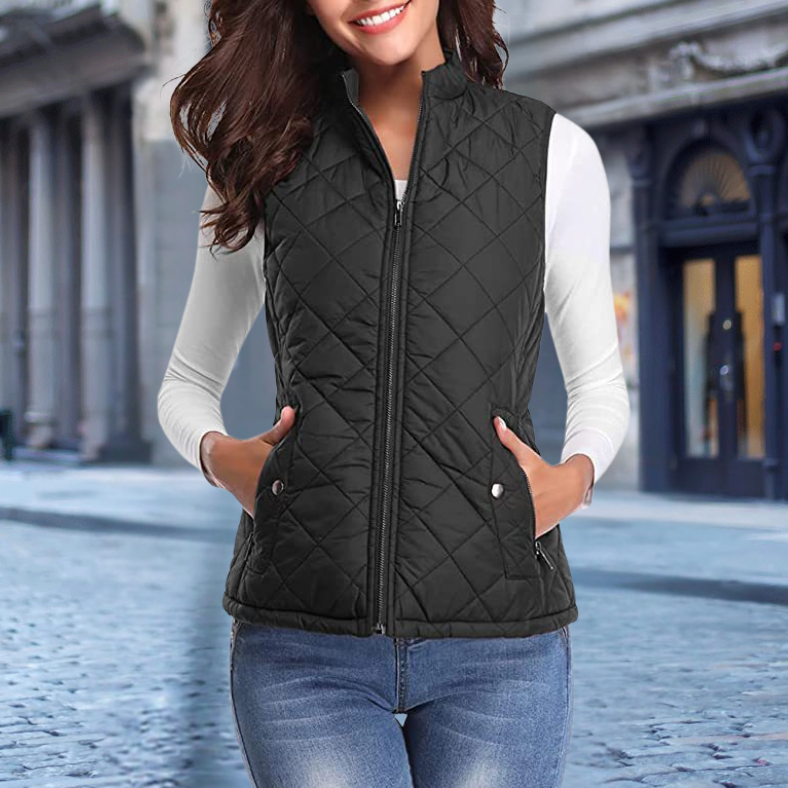 Vestement femme élégant zippé côté long - BerlinGlamour