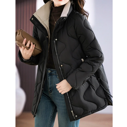 Parka Hiver Femme à Manches Longues