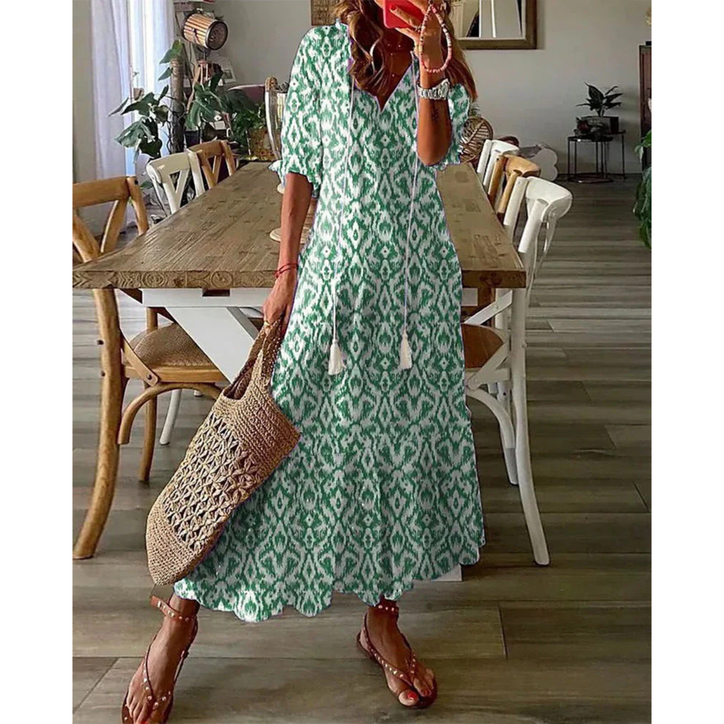 Robe Femme Élégante Longueur Grande