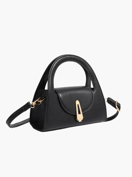 Sac à Main Noir Mini Chic en Cuir - BerlinGlamour