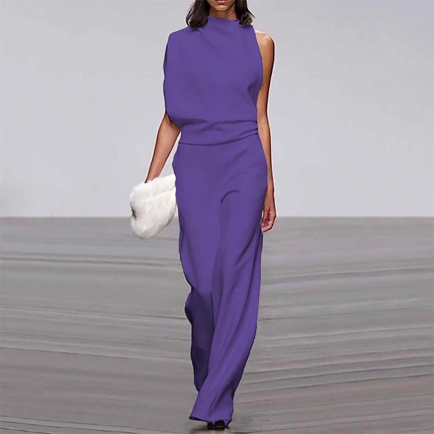 Robe Décontractée Épaule Découverte Chic pour Femme