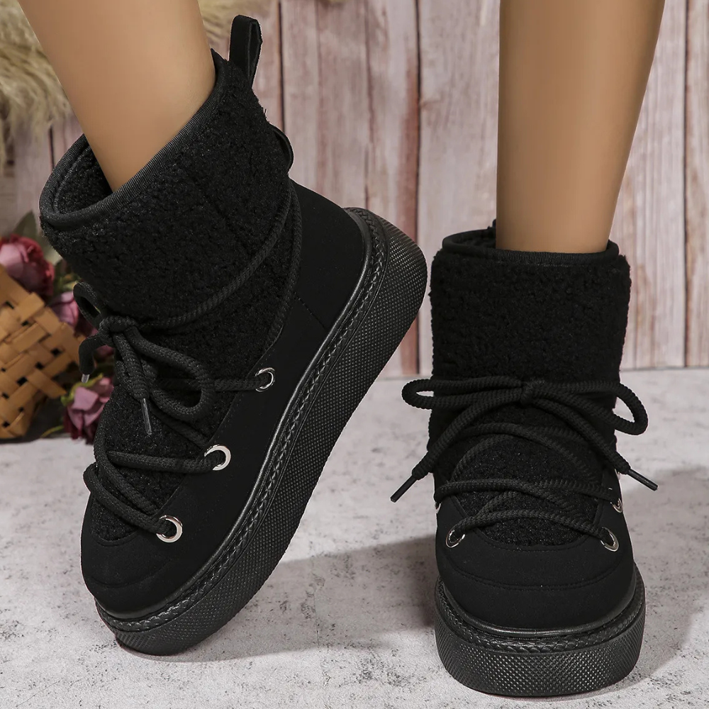Bottes de Neige Femmes Chauffantes et Confortables
