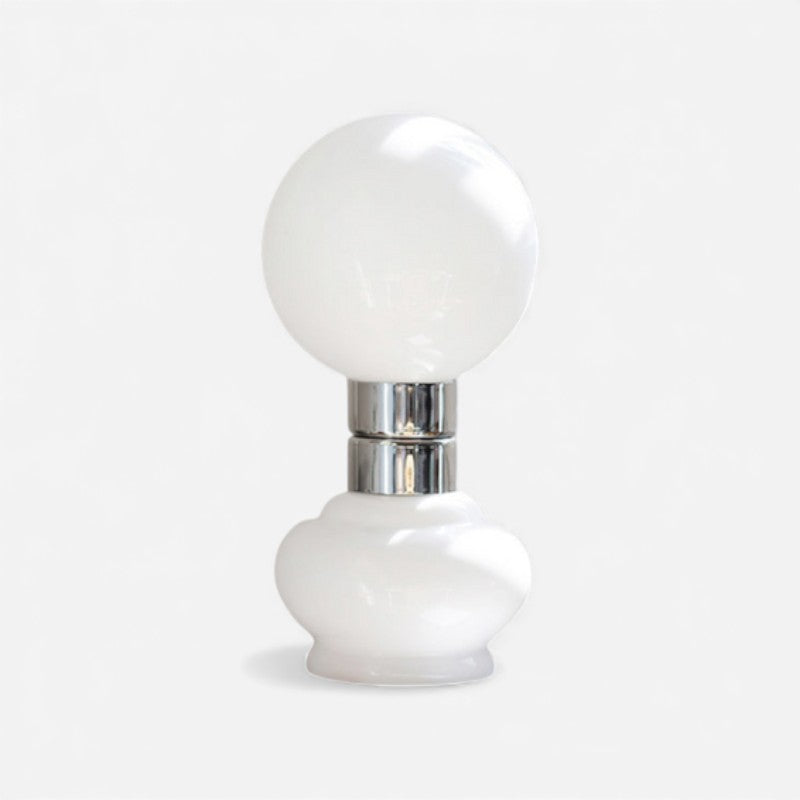 Lampe de Table LED en Verre Transparent avec Ampoule Edison - PanierRoyale