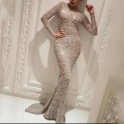Robe de Soirée Élégante Féminine - luxestyle