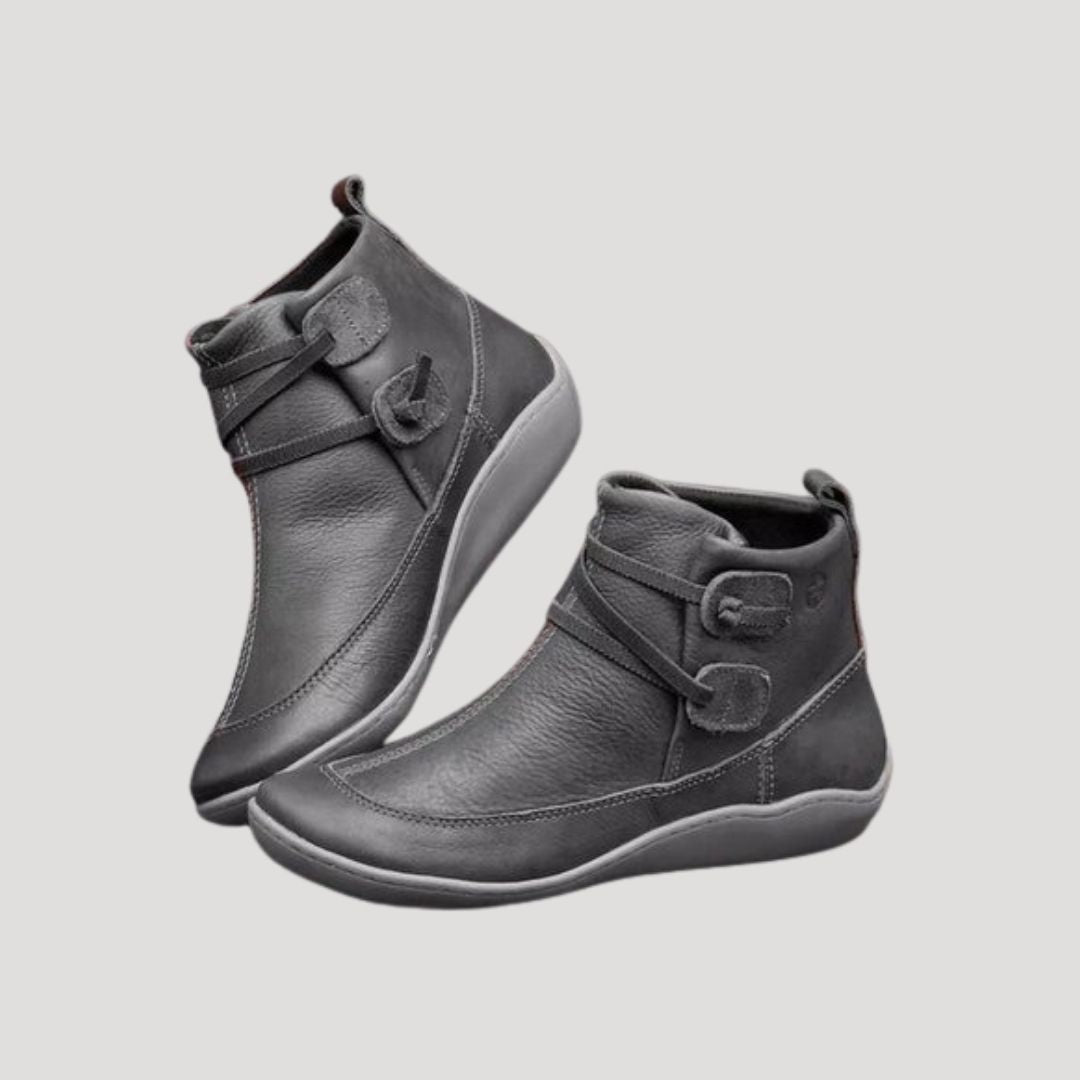 Bottines Femmes Printemps Talon Bas Confortable
