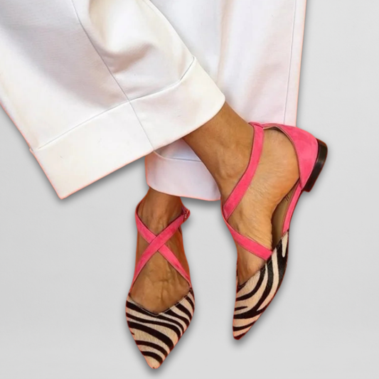 Chaussures Ballerines Femmes Lacets Décontractées et Chic - PanierRoyale