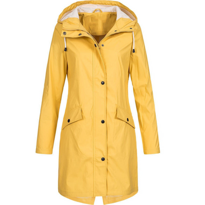 Manteau Imperméable Féminin | Capuche Réversible