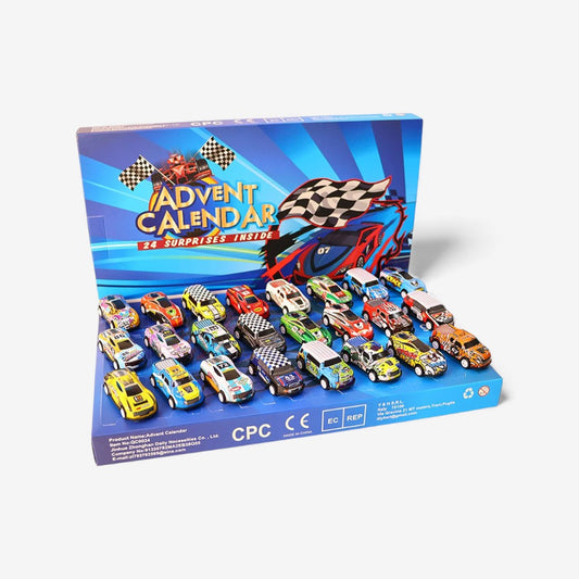 Calendrier de l'Avent Voiture à Tirer pour Enfants - PanierRoyale
