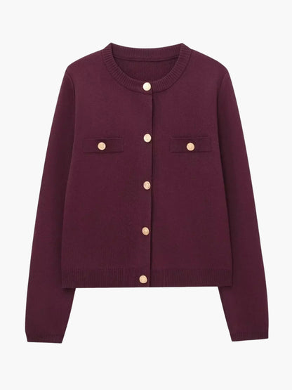Cardigan Femme Boutons Décontracté
