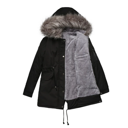 Doudoune Femme Hiver Chaude à Manches Longues
