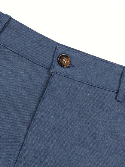 Pantalon Homme Élégant Noir Moderne
